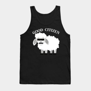 Be A Good Citizen Sheep Tank Top